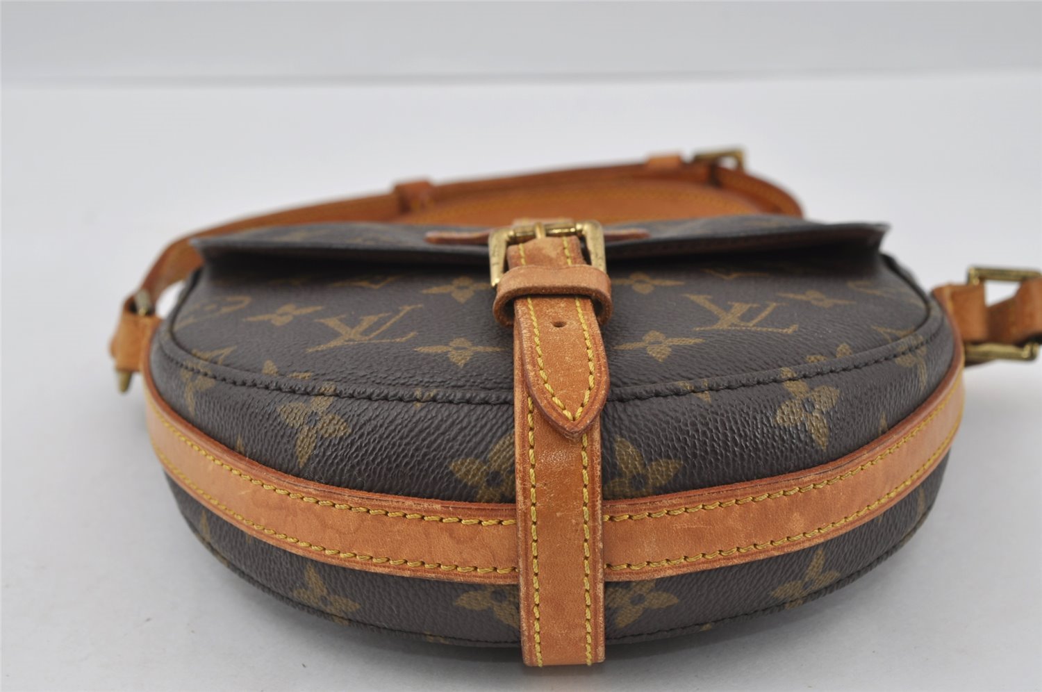 Authentic Louis Vuitton Monogram Chantilly PM Shoulder Cross Bag M51234 LV 4595I