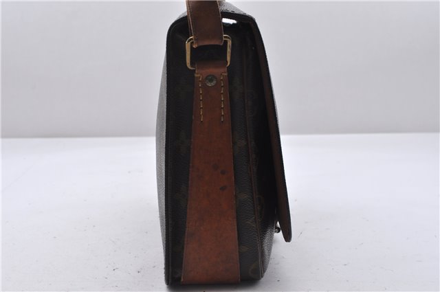 Auth Louis Vuitton Monogram Cartouchiere GM Shoulder Cross Bag M51252 LV 4596D