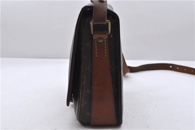 Auth Louis Vuitton Monogram Cartouchiere GM Shoulder Cross Bag M51252 LV 4596D