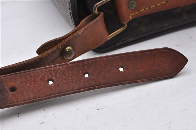 Auth Louis Vuitton Monogram Cartouchiere GM Shoulder Cross Bag M51252 LV 4596D