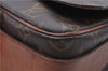 Auth Louis Vuitton Monogram Cartouchiere GM Shoulder Cross Bag M51252 LV 4596D