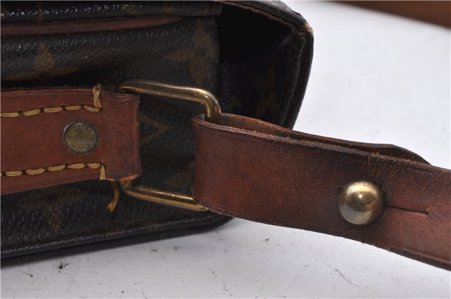 Auth Louis Vuitton Monogram Cartouchiere GM Shoulder Cross Bag M51252 LV 4596D