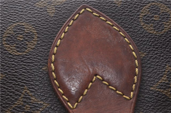 Auth Louis Vuitton Monogram Cartouchiere GM Shoulder Cross Bag M51252 LV 4596D