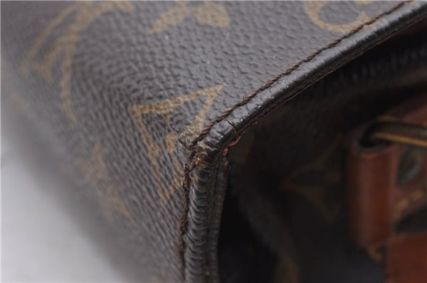 Auth Louis Vuitton Monogram Cartouchiere GM Shoulder Cross Bag M51252 LV 4596D