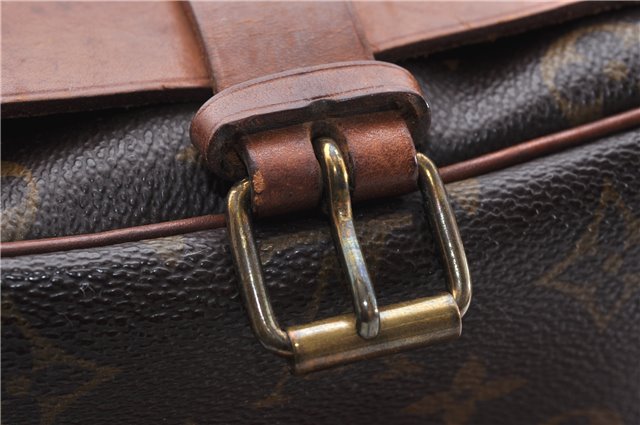 Auth Louis Vuitton Monogram Cartouchiere GM Shoulder Cross Bag M51252 LV 4596D