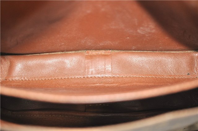 Auth Louis Vuitton Monogram Cartouchiere GM Shoulder Cross Bag M51252 LV 4596D