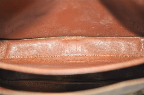 Auth Louis Vuitton Monogram Cartouchiere GM Shoulder Cross Bag M51252 LV 4596D