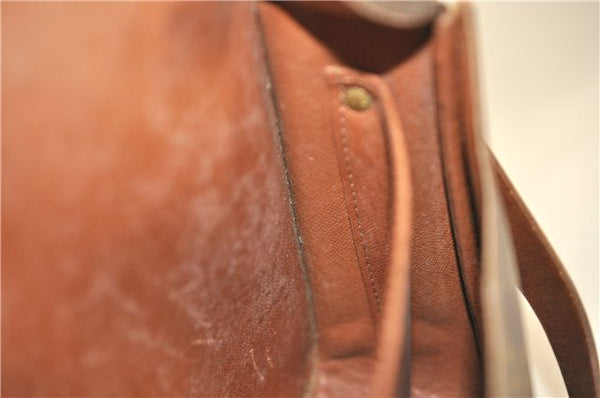 Auth Louis Vuitton Monogram Cartouchiere GM Shoulder Cross Bag M51252 LV 4596D