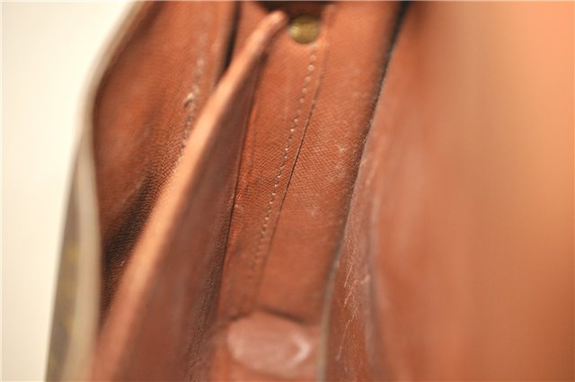 Auth Louis Vuitton Monogram Cartouchiere GM Shoulder Cross Bag M51252 LV 4596D