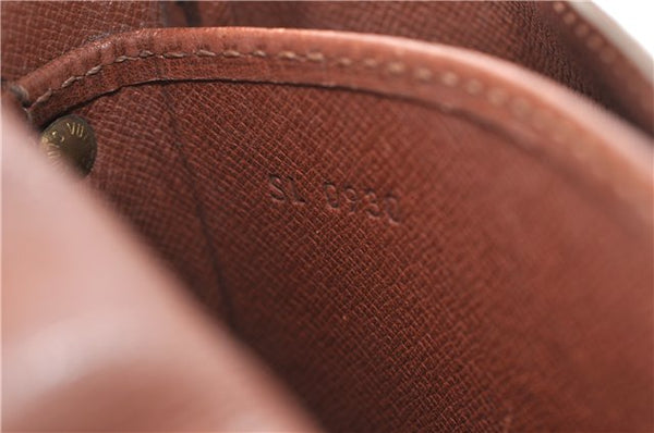 Auth Louis Vuitton Monogram Cartouchiere GM Shoulder Cross Bag M51252 LV 4596D