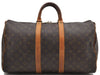 Authentic Louis Vuitton Monogram Keepall 45 Travel Boston Bag M41428 LV 4597D