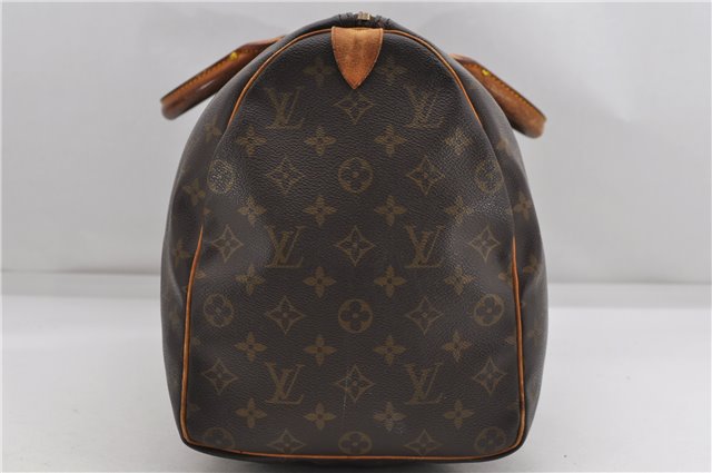 Authentic Louis Vuitton Monogram Keepall 45 Travel Boston Bag M41428 LV 4597D