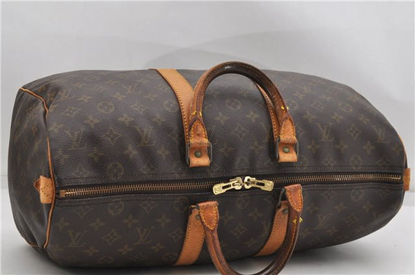 Authentic Louis Vuitton Monogram Keepall 45 Travel Boston Bag M41428 LV 4597D