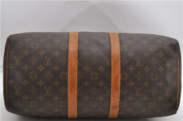 Authentic Louis Vuitton Monogram Keepall 45 Travel Boston Bag M41428 LV 4597D