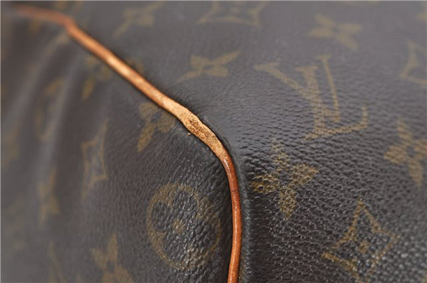 Authentic Louis Vuitton Monogram Keepall 45 Travel Boston Bag M41428 LV 4597D