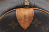 Authentic Louis Vuitton Monogram Keepall 45 Travel Boston Bag M41428 LV 4597D