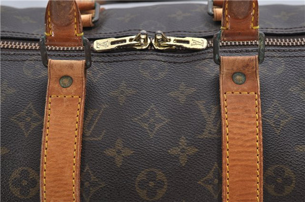 Authentic Louis Vuitton Monogram Keepall 45 Travel Boston Bag M41428 LV 4597D