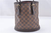 Authentic Louis Vuitton Damier Marais Bucket Shoulder Tote Bag N42240 LV 4597F