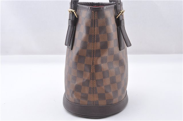 Authentic Louis Vuitton Damier Marais Bucket Shoulder Tote Bag N42240 LV 4597F