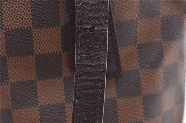 Authentic Louis Vuitton Damier Marais Bucket Shoulder Tote Bag N42240 LV 4597F