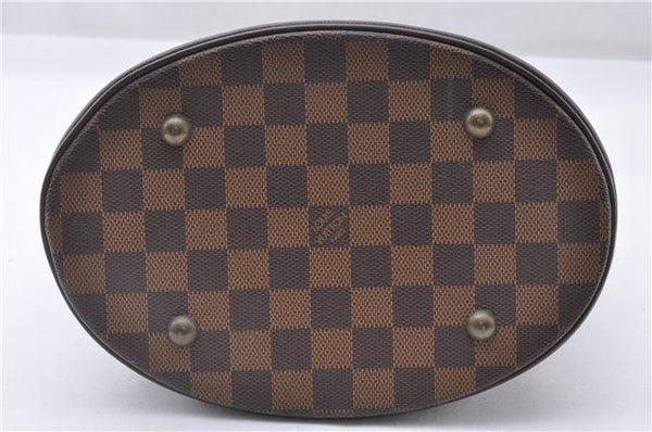 Authentic Louis Vuitton Damier Marais Bucket Shoulder Tote Bag N42240 LV 4597F