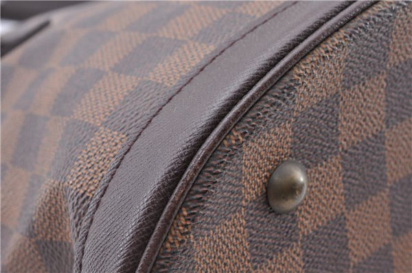 Authentic Louis Vuitton Damier Marais Bucket Shoulder Tote Bag N42240 LV 4597F