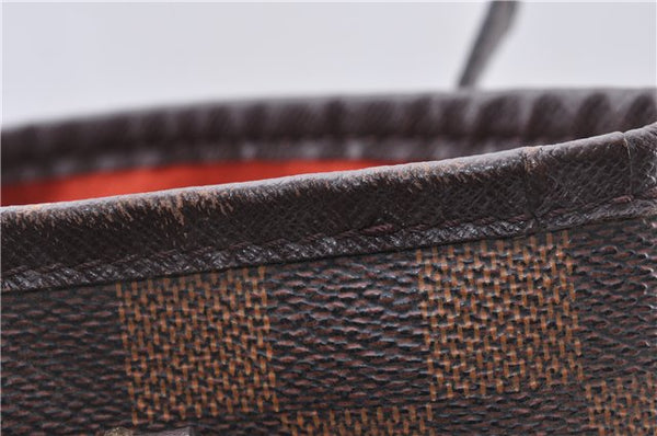 Authentic Louis Vuitton Damier Marais Bucket Shoulder Tote Bag N42240 LV 4597F