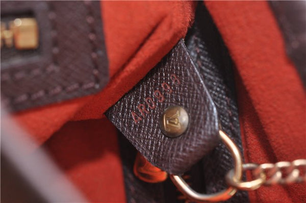 Authentic Louis Vuitton Damier Marais Bucket Shoulder Tote Bag N42240 LV 4597F
