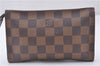 Authentic Louis Vuitton Damier Marais Bucket Shoulder Tote Bag N42240 LV 4597F
