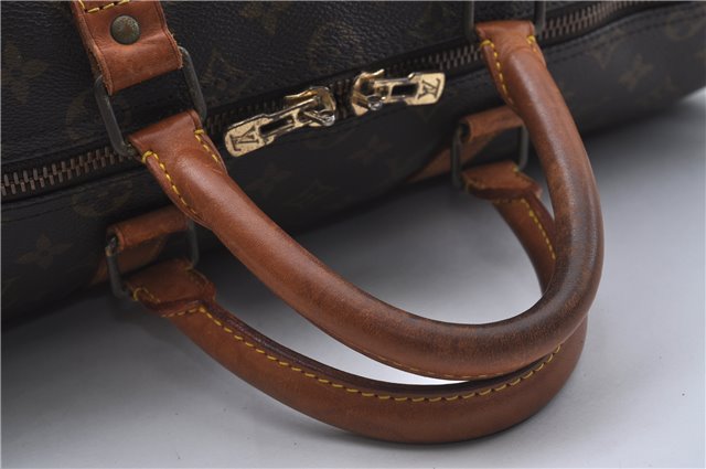 Authentic Louis Vuitton Monogram Keepall 50 Travel Boston Bag M41426 LV 4598D