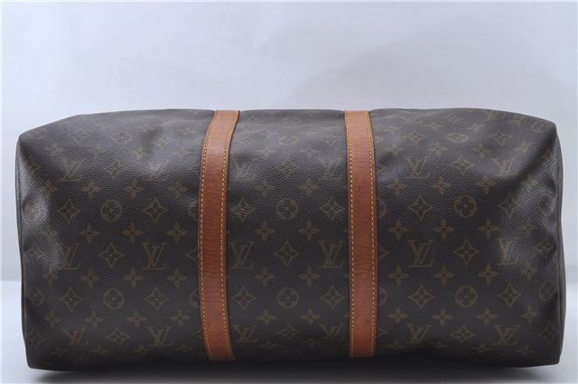 Authentic Louis Vuitton Monogram Keepall 50 Travel Boston Bag M41426 LV 4598D