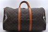 Authentic Louis Vuitton Monogram Keepall 50 Travel Boston Bag M41426 LV 4599D