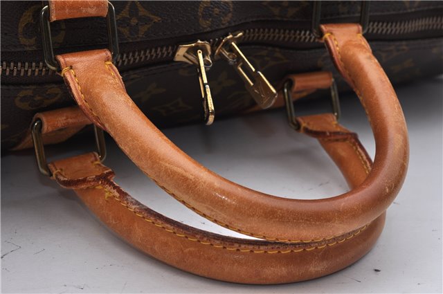 Authentic Louis Vuitton Monogram Keepall 50 Travel Boston Bag M41426 LV 4599D