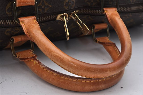 Authentic Louis Vuitton Monogram Keepall 50 Travel Boston Bag M41426 LV 4599D
