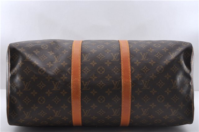 Authentic Louis Vuitton Monogram Keepall 50 Travel Boston Bag M41426 LV 4599D