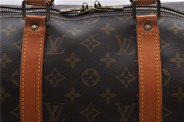 Authentic Louis Vuitton Monogram Keepall 50 Travel Boston Bag M41426 LV 4599D