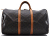 Authentic Louis Vuitton Monogram Keepall 50 Boston Bag M41426 LV 4600D