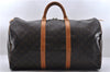 Authentic Louis Vuitton Monogram Keepall 50 Boston Bag M41426 LV 4600D