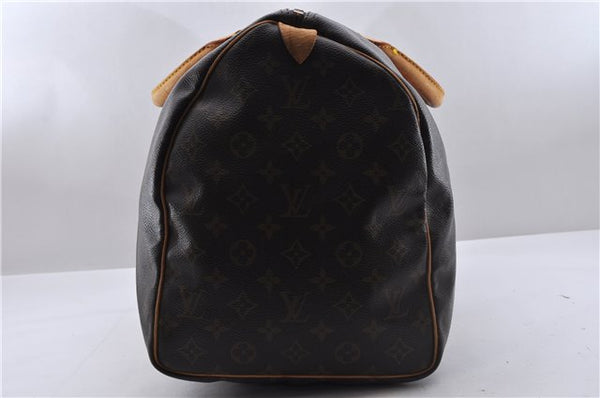 Authentic Louis Vuitton Monogram Keepall 50 Boston Bag M41426 LV 4600D