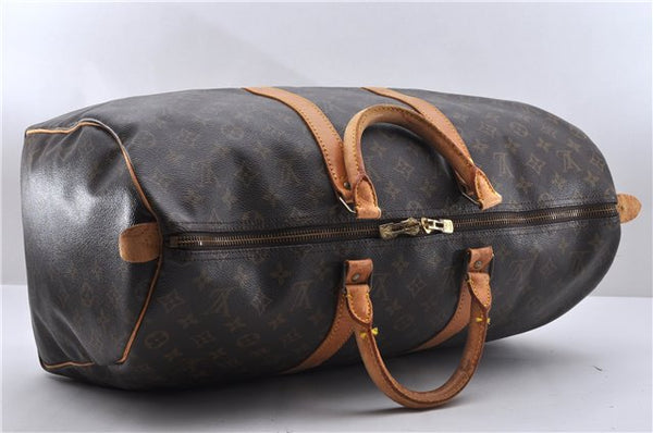 Authentic Louis Vuitton Monogram Keepall 50 Boston Bag M41426 LV 4600D