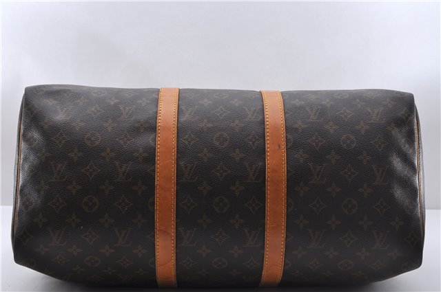 Authentic Louis Vuitton Monogram Keepall 50 Boston Bag M41426 LV 4600D