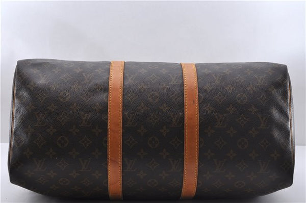 Authentic Louis Vuitton Monogram Keepall 50 Boston Bag M41426 LV 4600D