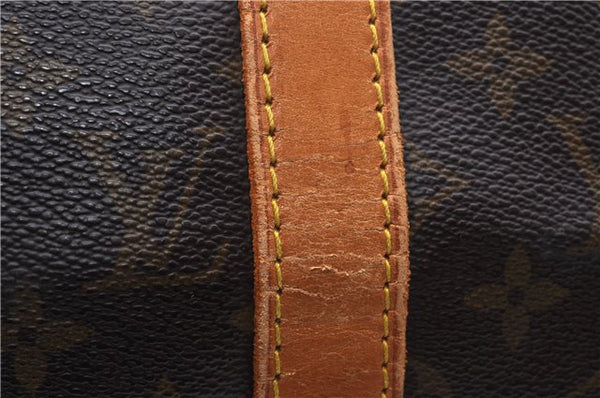 Authentic Louis Vuitton Monogram Keepall 50 Boston Bag M41426 LV 4600D