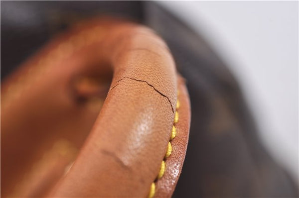 Authentic Louis Vuitton Monogram Montsouris PM Backpack M51137 LV 4600F