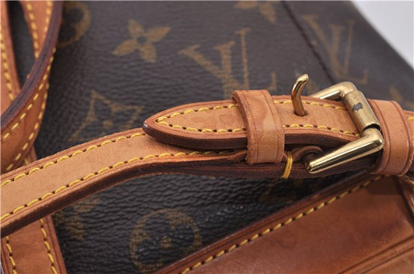 Authentic Louis Vuitton Monogram Montsouris PM Backpack M51137 LV 4600F