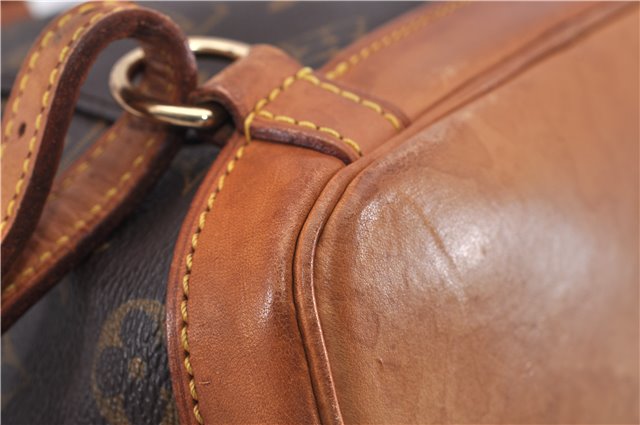 Authentic Louis Vuitton Monogram Montsouris PM Backpack M51137 LV 4600F