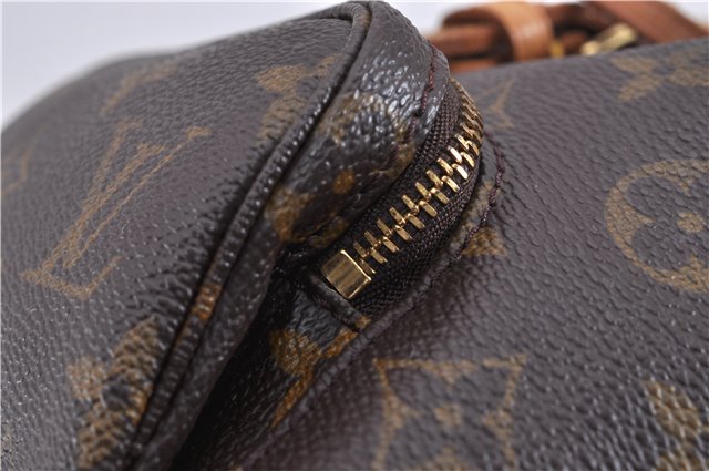 Authentic Louis Vuitton Monogram Montsouris PM Backpack M51137 LV 4600F