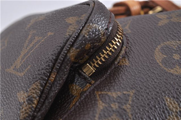 Authentic Louis Vuitton Monogram Montsouris PM Backpack M51137 LV 4600F