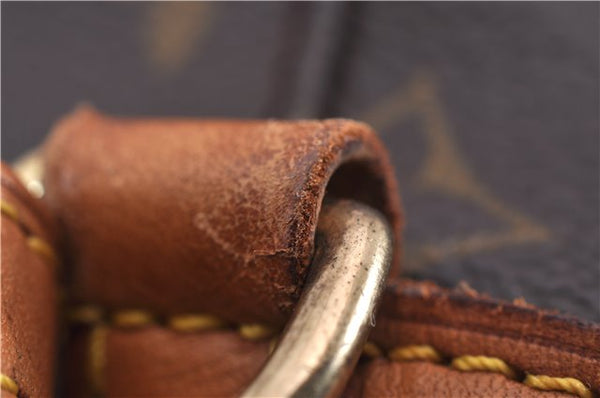 Authentic Louis Vuitton Monogram Montsouris PM Backpack M51137 LV 4600F