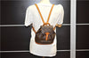 Authentic Louis Vuitton Monogram Montsouris PM Backpack M51137 LV 4600F